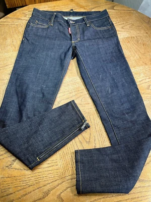 DSQUARED2 Womens Denim jeans sz 40 29x29 Ankle zipper Made in Italy NWOT $300 - Image 1 of 4