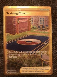 Training Court 282/264 Fusion Strike Full Art Gold Secret Pokemon Pack Fresh - Picture 1 of 2