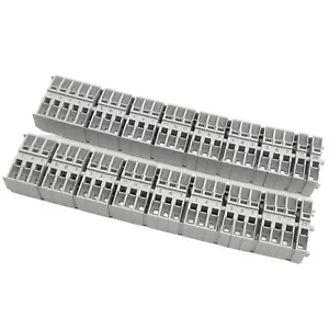 Lote de 50 bloques de terminales centrales Wago 264-321, 2 conductores, 1 polo, 600V 20A - Imagen 1 de 5