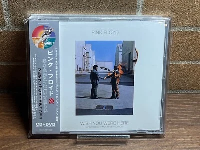 PINK FLOYD / WISH YOU WERE HERE - ANNIVERSARY MULTIPLEX EDITION CD+DVD w/obi NEW - Image 1 of 4