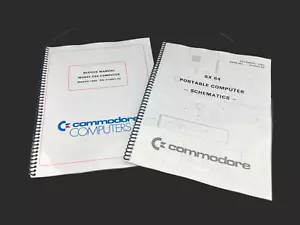 Commodore C 64 Service & Diagnostic Manual & SX 64 Schematics Manual Bundle - Picture 1 of 6