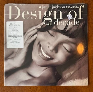 Janet Jackson - Design Of A Decade 1986 / 1996 (1996) 2x LP Vinyl Sealed.Rare - Foto 1 di 2