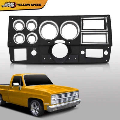 Подходит для Chevrolet 1984 -1987 Gmc ободок приборной панели грузовика с кондиционером с нижней крышкой колонки - Изображение 1 из 4