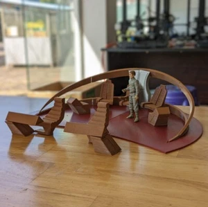 Star Trek USS Odyssey Bridge Mittelkonsole für 4,5 in Figur Diorama - Bild 1 von 9