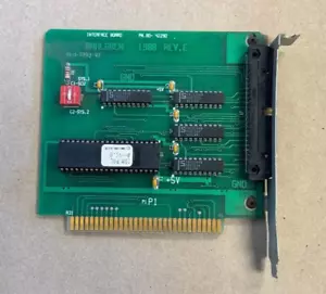 DAHLGREN INTERFACE BOARD 80-42290, FROM DAHLGREN ENGRAVING SYSTEM - Picture 1 of 6
