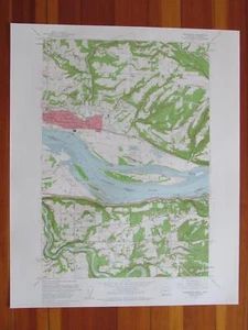 Washougal Washington 1961 original vintage mapa de ratón del USGS - Imagen 1 de 1