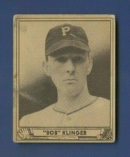 1940 Play Ball #165 Bob Klinger  !!!!!