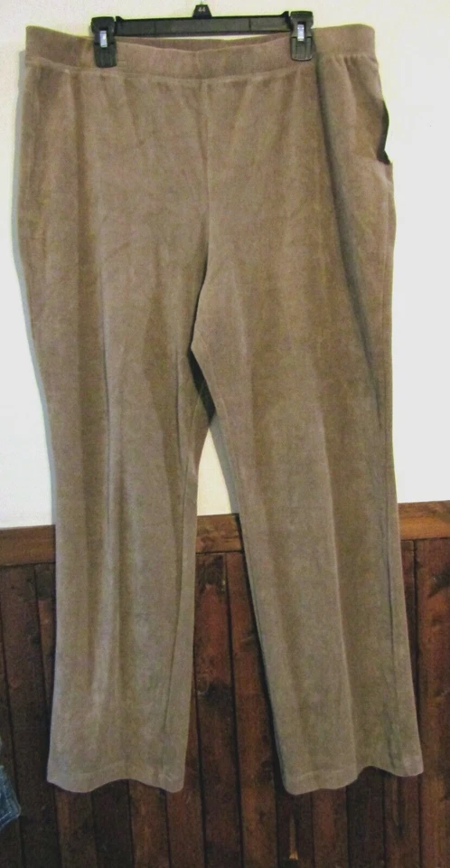 VESTIDO/PANTALONES INFORMALES STUDIO WORKS MUJER TALLA XL MUDBATH MARRÓN CEPILLADO NUEVO CON ETIQUETAS Foto 1 de 1