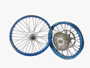 Ruota Cerchio Anteriore 21 e Posteriore 18 Excel TM RACING EN 400 F ES 2003 2004 - Foto 1 di 18