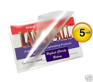 LAM-IT-ALL Hot Laminating Pouches 5 Mil 5-1/4 x 7-1/4 (100/pack) 5x7 Photos Or? - Picture 1 of 7