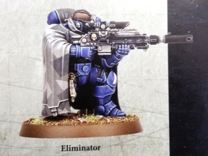 40K Primaris Eliminator 1 Francotirador Warhammer Marines Espaciales Eliminadores Vanguardia - Imagen 1 de 2
