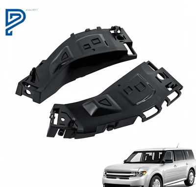 Nuevo soporte de parachoques delantero par de rieles soporte de retención para Ford Flex 2009-2019 Foto 1 de 4