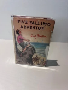Five Fall Into Adventure Enid Blyton 1953 HC DJ 4th Impression H&S Famous Five - Bild 1 von 7