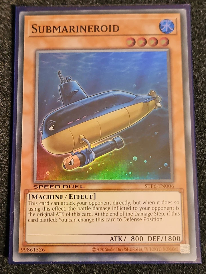STP6-EN006 Submarineroid Super Rare Speed Duel Tournament Pack NM - Image 1 of 1