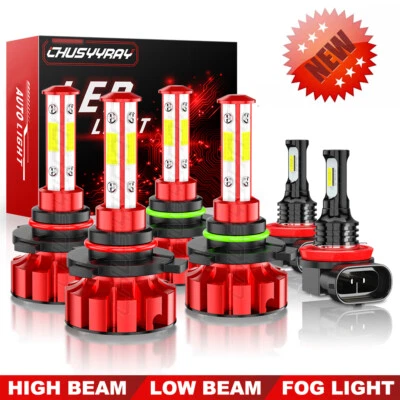 Kit combinado de faros LED haz alto/bajo + faros antiniebla para Toyota Avalon 2013-2017 Foto 1 de 4