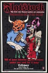 First Flatstock San Francisco, 2002 von Max. Flouride und Mike Murphy - Bild 1 von 3