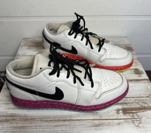 Nike Air Jordan 1 Retro Low GS Grades Multicolored Neon 4.5 youth - Picture 1 of 5