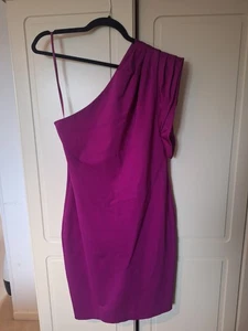Ted Baker Women's Hot Pink Dress Size 3 UK 12 Occasion Wedding Party - Picture 1 of 5