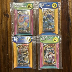 Pokemon TCG: Cosmic Eclipse Mini Booster Pack Set Neu Factory Sealed - Bild 1 von 2