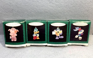 1994 Tiny Toon Adventures Hampton Plucky Dizzy Buster Hallmark ricordo ornamento - Foto 1 di 8
