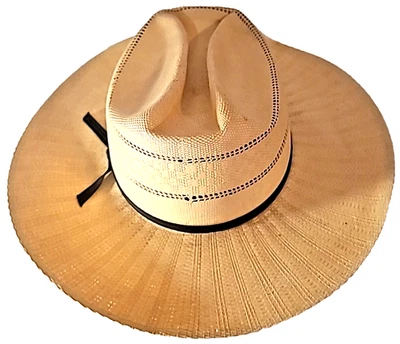 Sombrero Western De Colección Paul Bond 7 1/8 Paja Nogales, AZ Años 50 Años 60 Años 70 Hecho en EE. UU. Foto 1 de 4