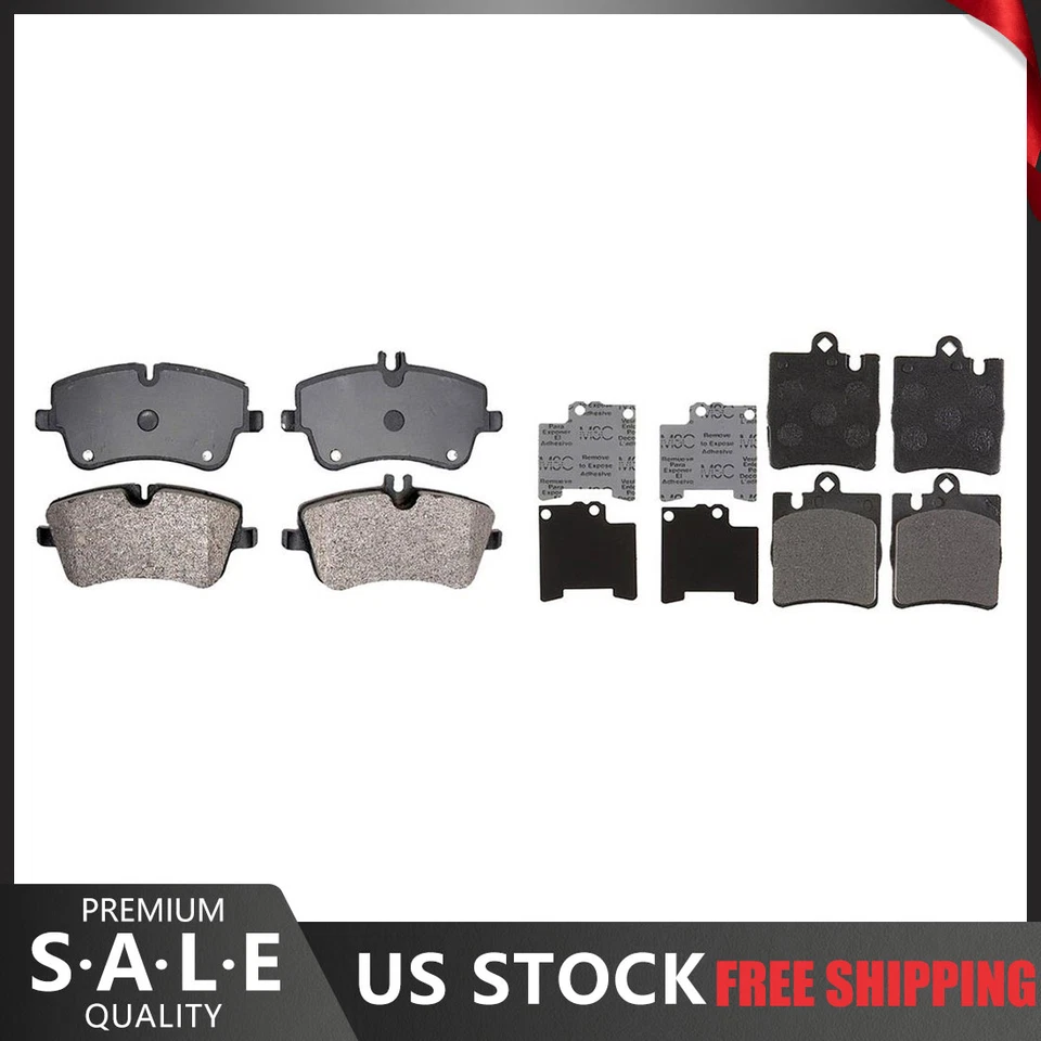 Pastillas de freno metálicas Element3 para Mercedes-Benz C240 2005 2004 2003 delanteras y traseras Foto 1 de 4