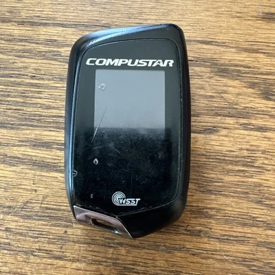 Compustar 2-Way LCD Security Alarm Key Transmitter 4BTN FCC: VA5RCD300-2WSS - Image 1 of 4