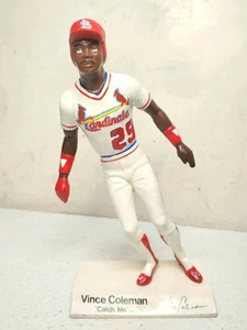 Vintage 1980er Vince Coleman "Catch Me" Metz Ent. Figur St. Louis Cardinals 7 1/2" - Bild 1 von 12