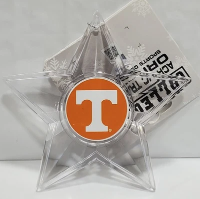 Ornamento estrella acrílico Tennessee Volunteers - NCAA Foto 1 de 2
