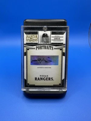 2005 Laynce Nix Donruss Prime Patches Portraits Autograph #P-3 Texas Rangers - Image 1 of 4