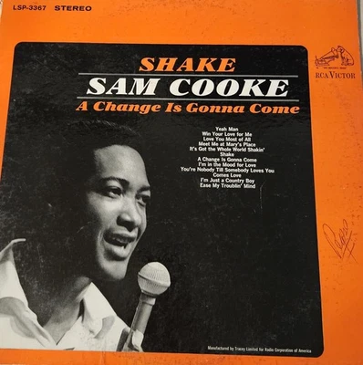 RARE SOUL Sam Cooke - Shake LP VG+/EX DG Mono RCA Victor RSRP 7977 FIRST PRESS  - Image 1 of 4