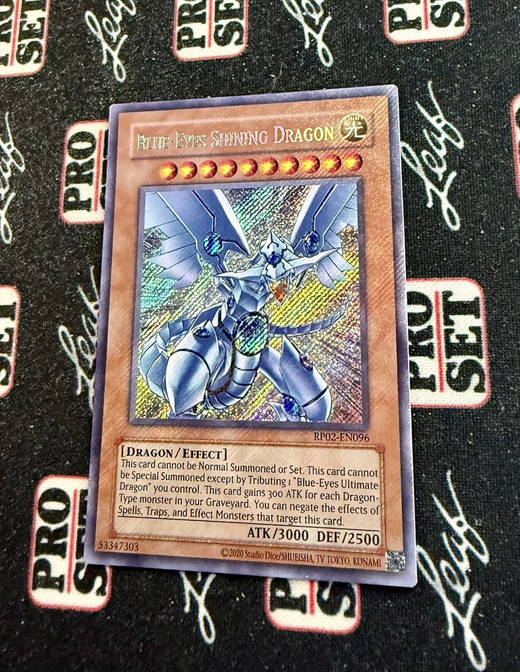 Blue-Eyes Shining Dragon RP02-EN096 Retro Pack 2-Unlimited Edition NEAR MINT 🔥 - Image 1 of 4