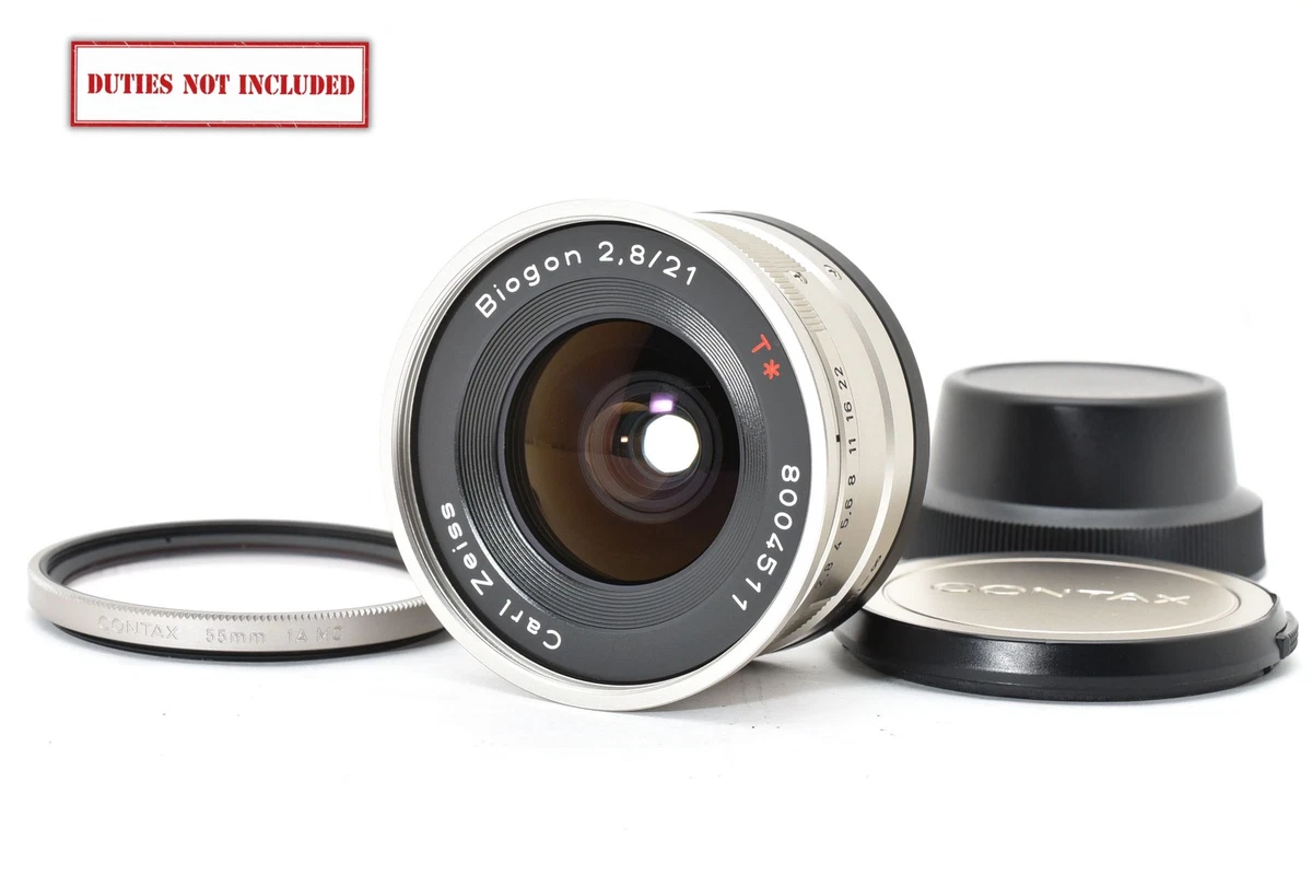 ZEISS Biogon T* f/2.8 21mm Focal Camera Lenses for sale | eBay