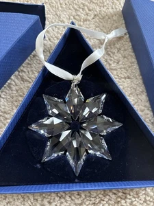 Swarovski Annual Christmas Ornament 5004489-1 Kristall Schneeflocke Stern 2013 - Bild 1 von 10