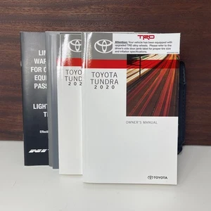 2020 Toyota Tundra Complete Owners Manual Set - Bild 1 von 1