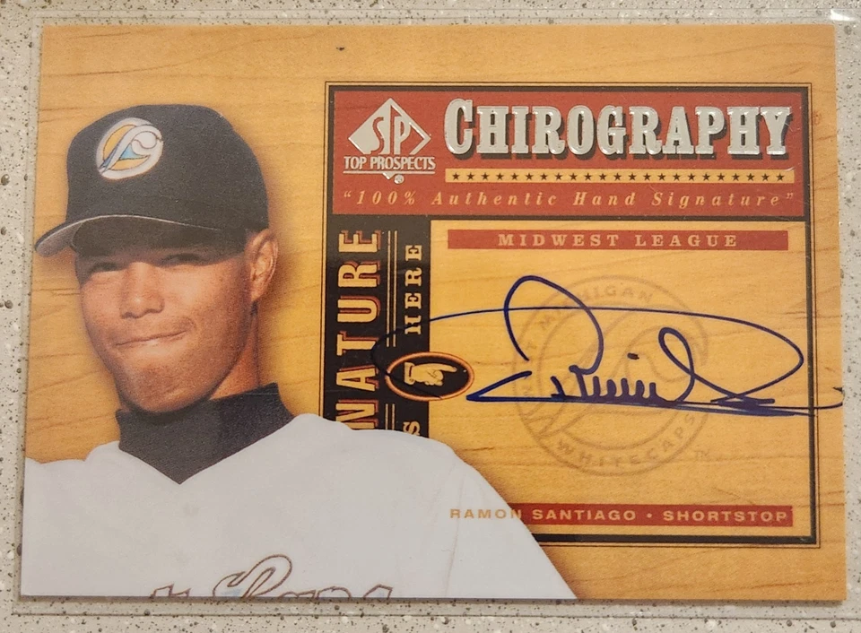 2001 SP Top Prospects Chirography #RS Ramon Santiago - Image 1 of 1