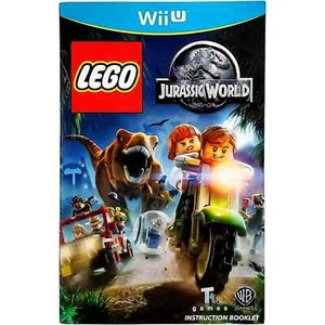 (Manual Only) LEGO Jurassic World - Nintendo Wii U Tested Authentic - Picture 1 of 2