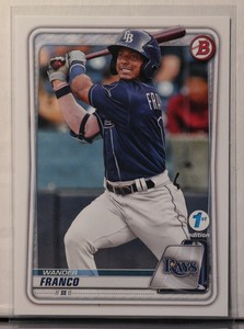 2020 BOWMAN 1ST EDITION WANDER FRANCO #BFE-1