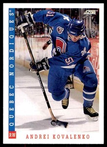 1993-94 Score Andrei Kovalenko #174