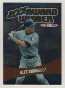 2002 Topps Total Award Winners #27 Alex Rodriguez Texas Rangers BV$2.50 Insert - Picture 1 of 1