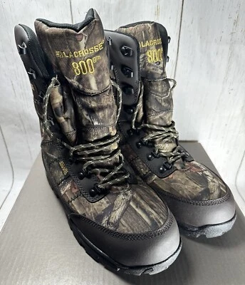 NEW Men's Lacrosse Silencer 8'' Insulated Hunting Boots Size US 10.5 (541017) - Image 1 of 4