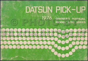 Manuale Del Proprietario Datsun Pickup Truck 1976 620 Guida Originale OEM - Foto 1 di 2