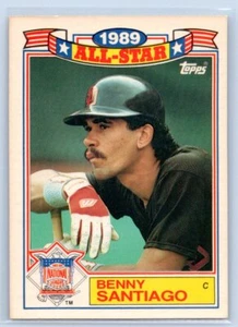 Benny Santiago 1990 Topps Glossy All-Stars #9 - Picture 1 of 2