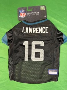 NFL Jacksonville Jaguars Trevor Lawrence #16 Dog Pet Jersey Medium NWT - Picture 1 of 3