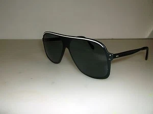 Rare 1970's TRUE VINTAGE HUNGARY G "Flat Black" Sunglasses - Picture 1 of 12