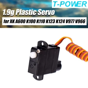 1.9g Plastic Servo For Wltoys XK A600 K100 K110 K123 RC Helicopter Drone - Picture 1 of 9