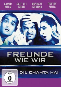 DIL CHAHTA HAI / FREUNDE WIE WIR - Bollywood DVD - Aamir Khan, Preity Zinta - Imagen 1 de 1