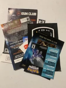 10 insertos de juego surtidos auténticos - Imagen 1 de 1