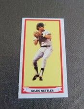 2014 Historic Auto Originals 1941 Cut Signature Mini Non Sig #NNO Graig Nettles