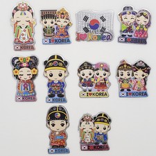 Fridge Magnet Korea Traditional Clothing Hanbok Couple Wedding Gifts For Women